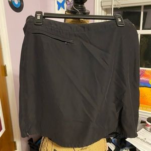 Patagonia black skort
